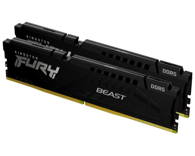 KINGSTON DIMM DDR5 64GB (2x32GB kit) 5600MT/s KF556C36BBEK2-64 Fury Beast Expo 