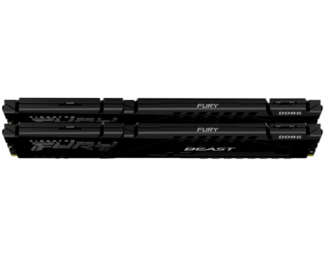 KINGSTON DIMM DDR5 64GB (2x32GB kit) 6000MT/s KF560C30BBEK2-64 FURY Beast Black EXPO 