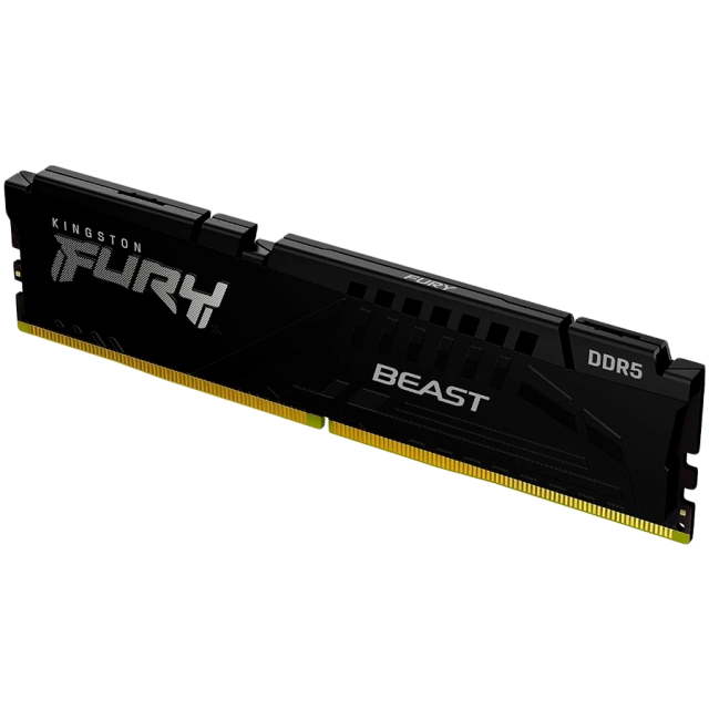Kingston DRAM 16GB 5600MT/s DDR5 CL40 DIMM FURY Beast Black XMP