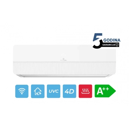 Klima uređaj PROFILOCOOL ICSD-12WIHUVC WHITE12000BTU A++ InverterWifi/GSJ/UVC/4D