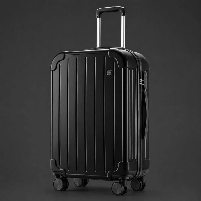 "Kofer Wide Stripe Lite crni EL 26"""