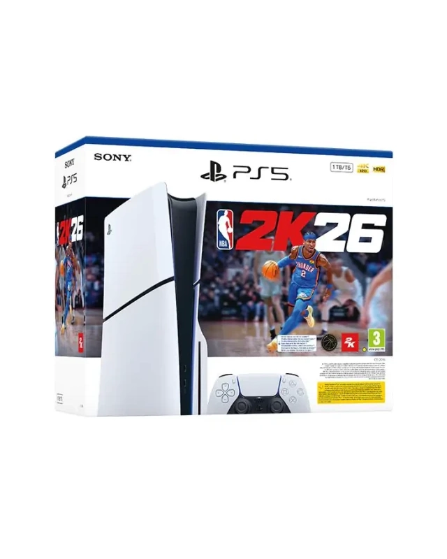 Konzola Sony PlayStation 5 Slim Disc 1TB + NBA 2K26
