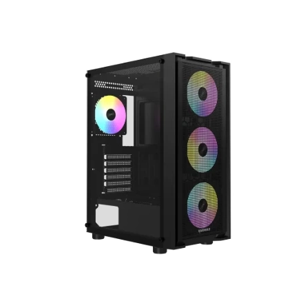 Kuciste Raidmax Vector 216 Black 4 x RGB fan/Window/NO PSU
