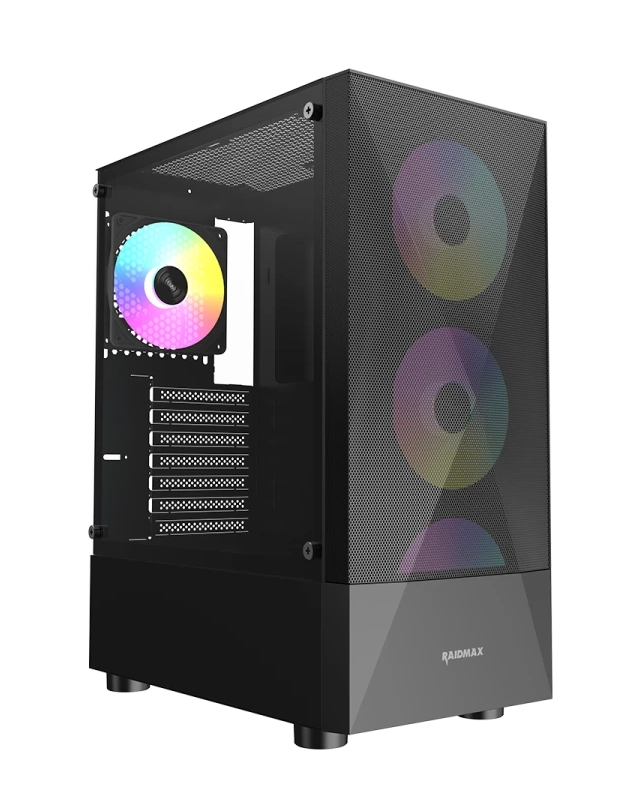 Kućište Raidmax Vector V153 RGB Black, V153TBS