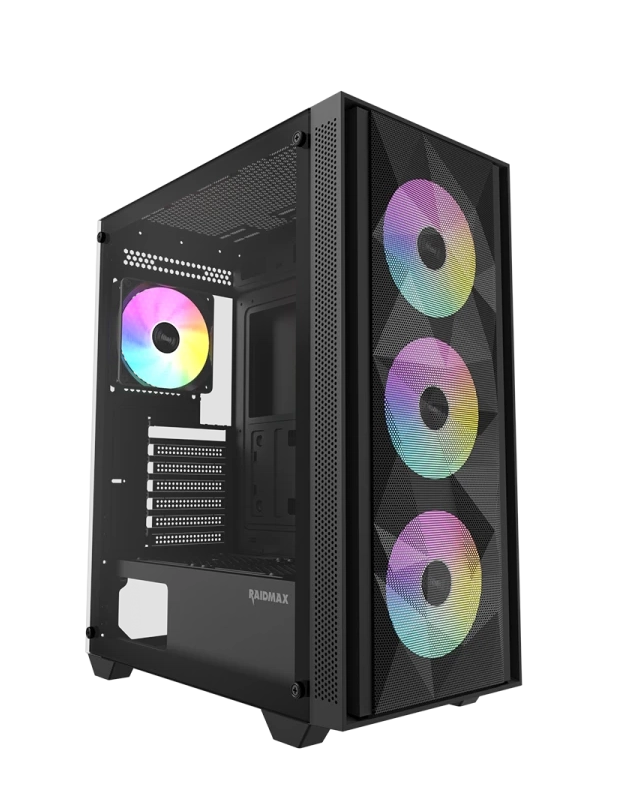 Kuciste Raidmax Vector V217 ARGB Black, V217TBS