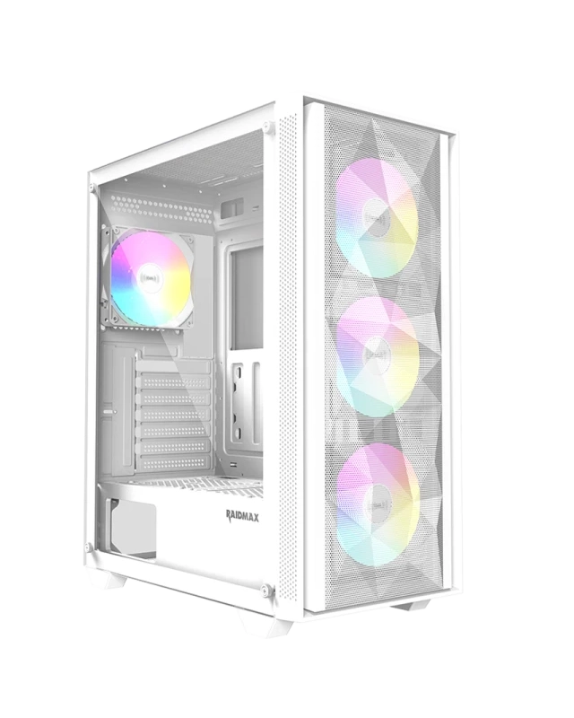 Kuciste Raidmax Vector V217 ARGB White, V217TWF