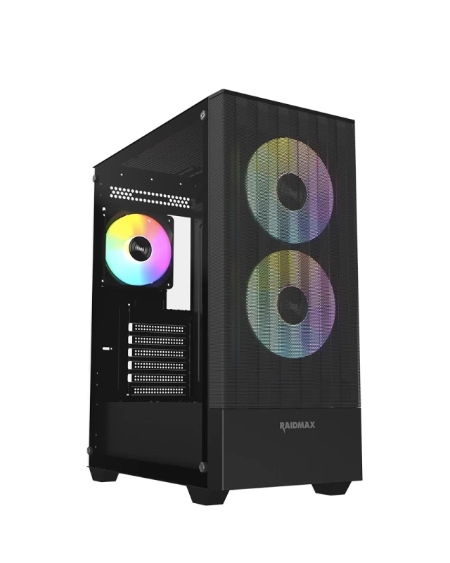 Kuciste Raidmax Vector V218 ARGB Black, V218BF