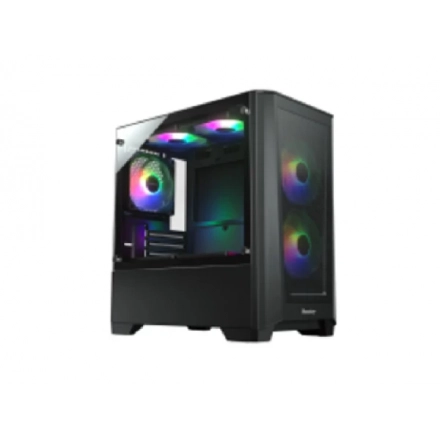 Stars Solutions Kuciste Stars Solution A04 Crno, Tempered Glass, 3x 14cm ARGB