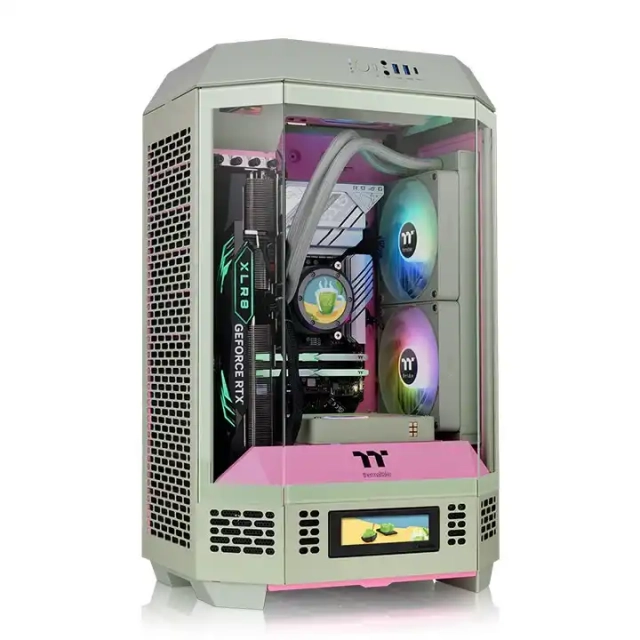 Kućište ThermalTake The Tower 300 Matcha plum