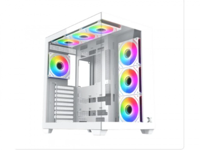 Kucište XIGMATEK Aqua V Air Arctic Gaming/ATX/Micro ATX/Mini ITX/ARGB/bez napajanja/bela