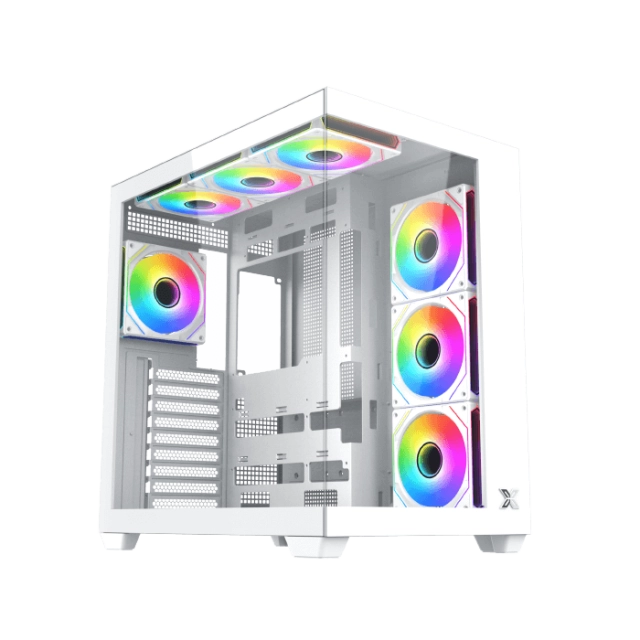Kuciste XIGMATEK Aqua V Arctic ARGB Gaming White EN48777