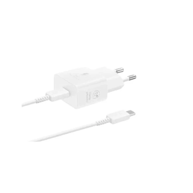 Kućni punjač Samsung EP-T2510-XWE 25W sa kablom beli