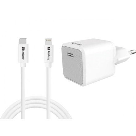 Kucni punjac Sandberg 441-57 USB-C 20W sa Lightning kablom 1m