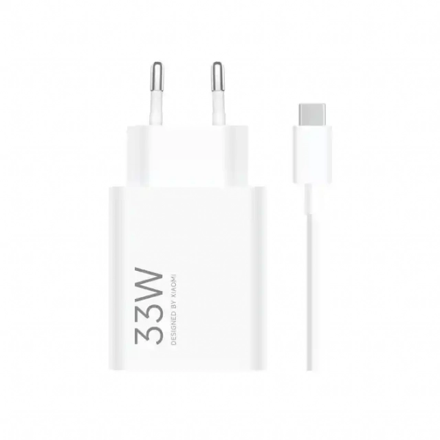 Kućni punjač Xiaomi 33W Charging Combo (Type-A+Type-C) sa kablom