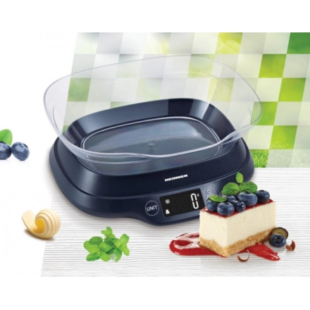 Kuhinjska vaga HEINNER HKSB-TC5P  5kg/L/digitalna/2x1,5VAAA