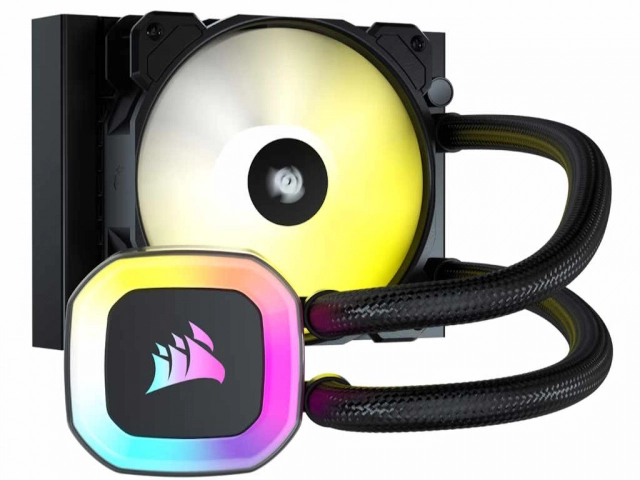 Kuler za PC CORSAIR H55/120mm ventilator/RGB/crna