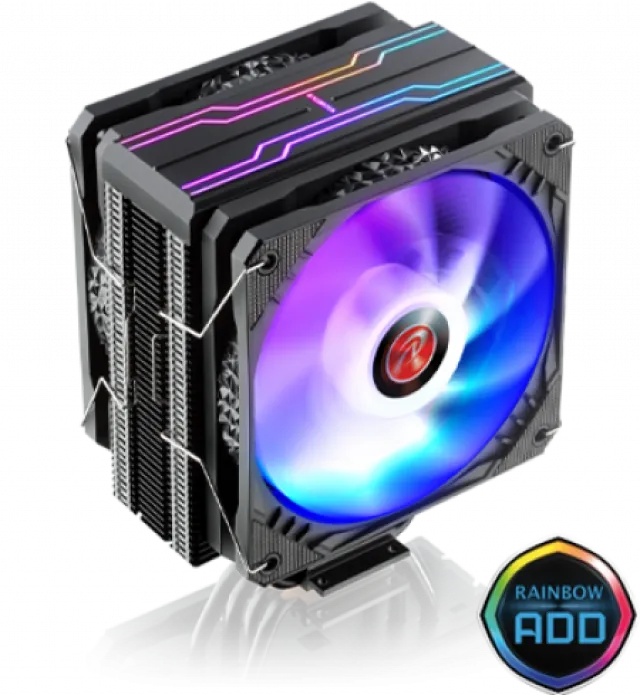 RAIJINTEK ELEOS 12 DUO RBW procesorski hladnjak 0R10B00221