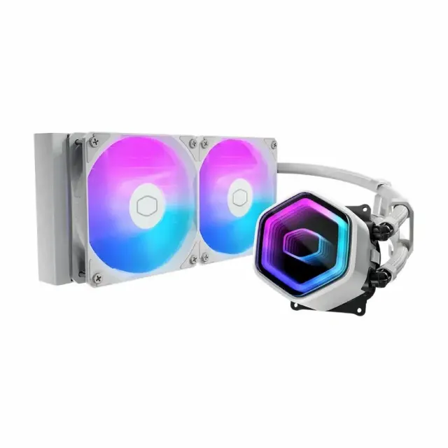 COOLER MASTER MasterLiquid 240 Core II ARGB belo (MLW-D24M-A18PA-RW)