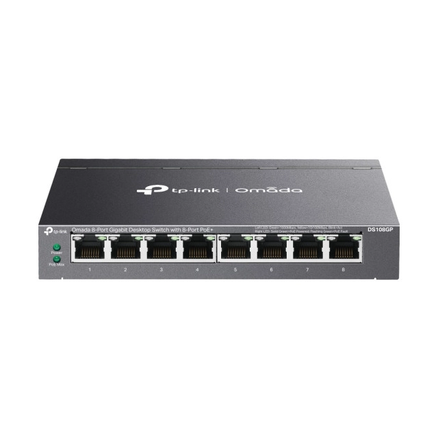 LAN Switch TP-Link DS108GP 8x1G PoE/65W