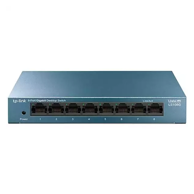 LAN Switch TP-LINK LS108G LiteWave 8xRJ45 10/100/1000Mbps metalno kuciste