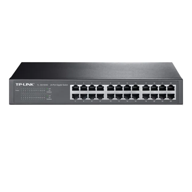 LAN Switch TP-LINK TL-SG1024D 10/100/1000 24port RackMount