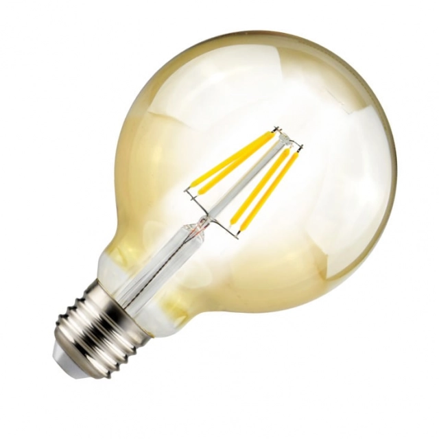 LED filament sijalica dimabilna toplo bela 6W LS-G95FDA-WW-E27/6