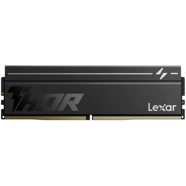 Lexar THOR 2.0 8GB DDR5 6000 CL38 1.3V Memory with heatsink, Single pack, Black Color