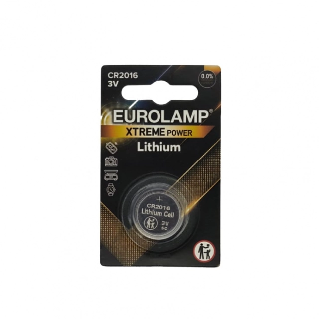 Litijumska baterija Extreme CR2016, 3V, 1 komad 147-24132