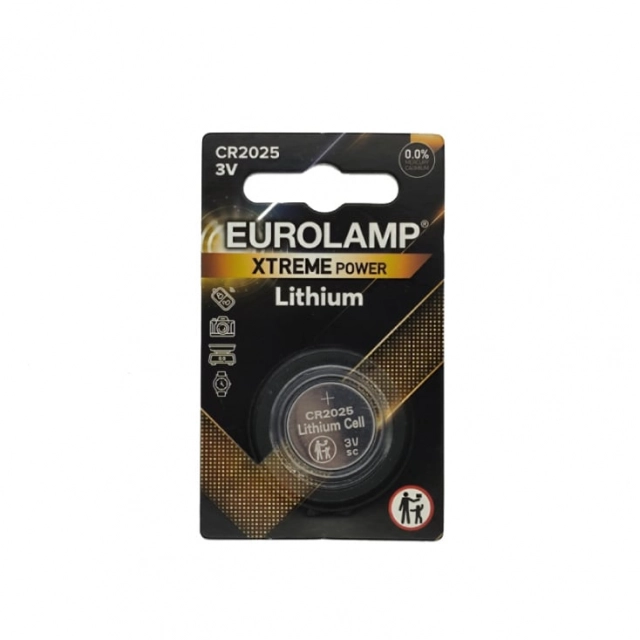 Litijumska baterija Extreme CR2025, 3V, 1 komad 147-24131