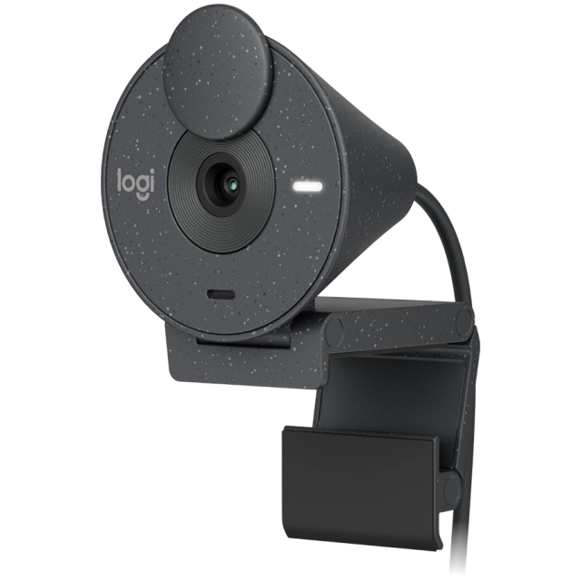 LOGITECH Brio 300 Full HD webcam - GRAPHITE - USB