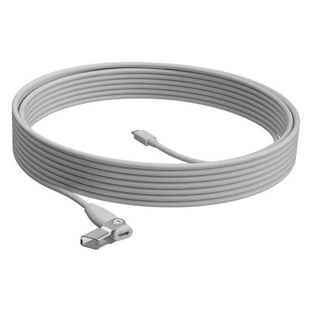 LOGITECH EXTENTION CABLE for Rally Mic Pod WHITE 10M - WW