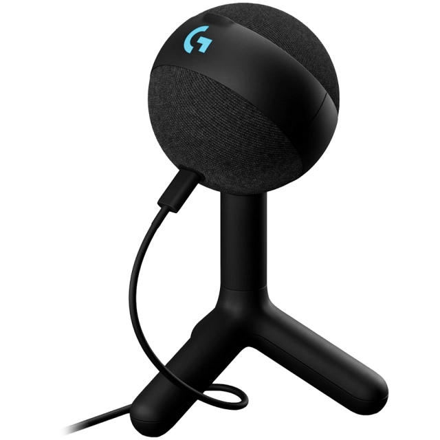 LOGITECH G Yeti Orb RGB Gaming Microphone - LIGHTSYNC - BLACK - USB