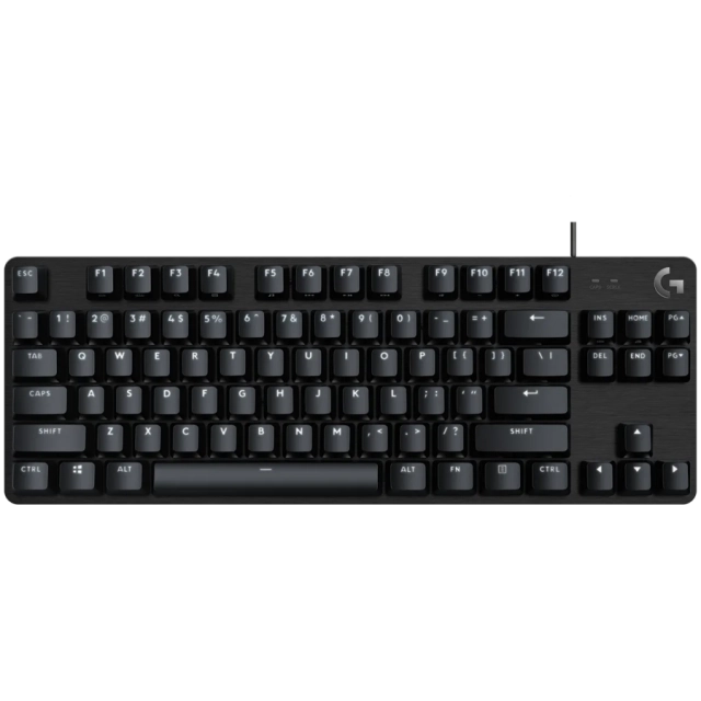 LOGITECH G413 TKL SE Corded Mechanical Gaming Keyboard - BLACK - US INT'L - USB - TACTILE