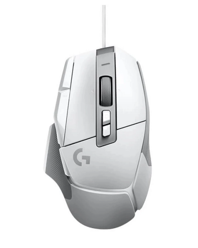 Logitech G502 X Gaming Mouse, USB, White