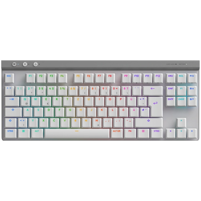 LOGITECH G515 LIGHTSPEED TKL - WHITE - US INT'L - 2.4GHZ/BT- EMEA28i-935 - TACTILE