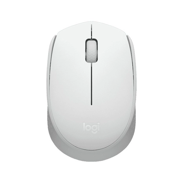 LOGITECH M171 Wireless Mouse - WHITE