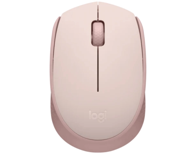 LOGITECH M171 Wireless roze miš 