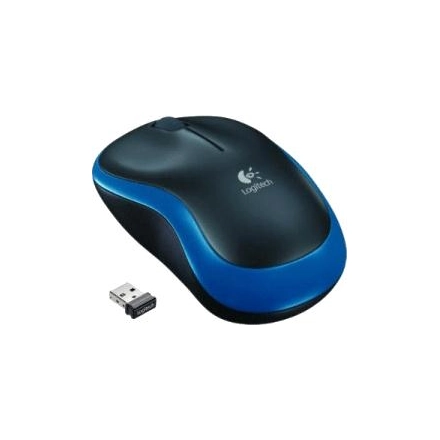 Logitech M185 Wireless Mouse for Notebook Blue