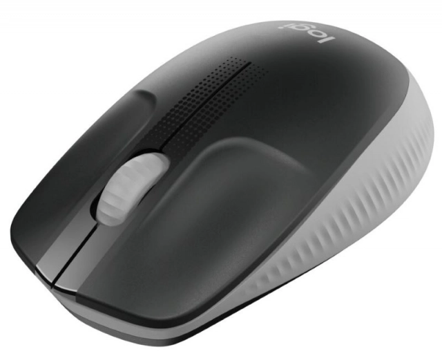 Logitech M190 Full Size Wireless Mouse Mid Grey