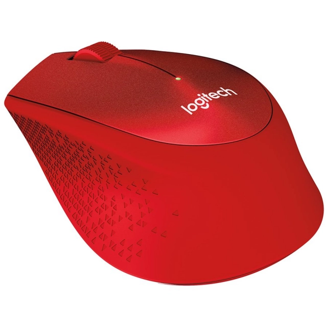 Logitech M330 Silent Plus Wireless mouse Red