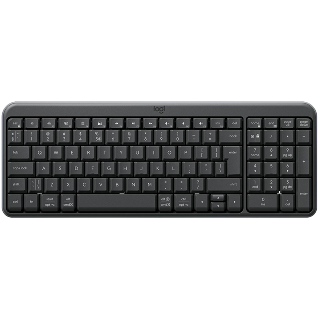 LOGITECH MK250 - GRAPHITE - US INT'L - 2.4GHZ/BT - INTNL-973