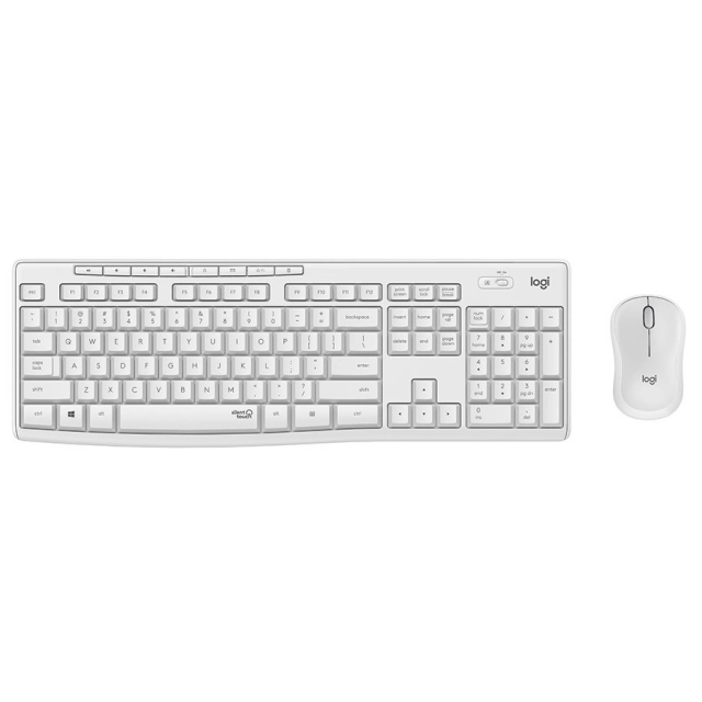 Logitech MK295 Silent Wireless Desktop Off White US