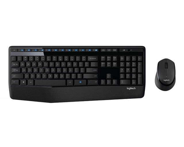 LOGITECH MK345 Wireless Combo - BLACK - US INT'L