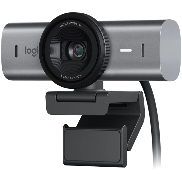 LOGITECH MX Brio 4K Ultra HD Webcam - GRAPHITE - 2.4GHZ - EMEA28-935 - B2C