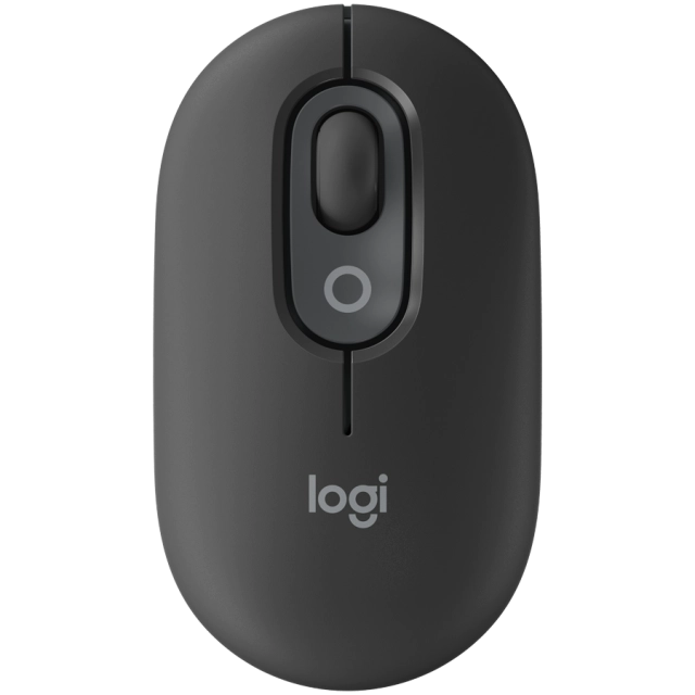 LOGITECH POP Mouse with emoji - GRAPHITE - BT  - EMEA28i-935 - FY25,TERRA