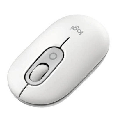 Logitech POP Mouse with emoji - Off White
