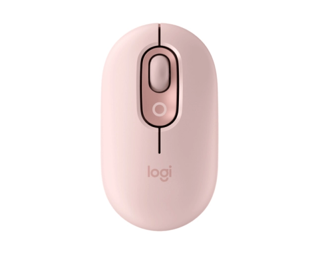 Logitech POP Mouse with emoji - Rose