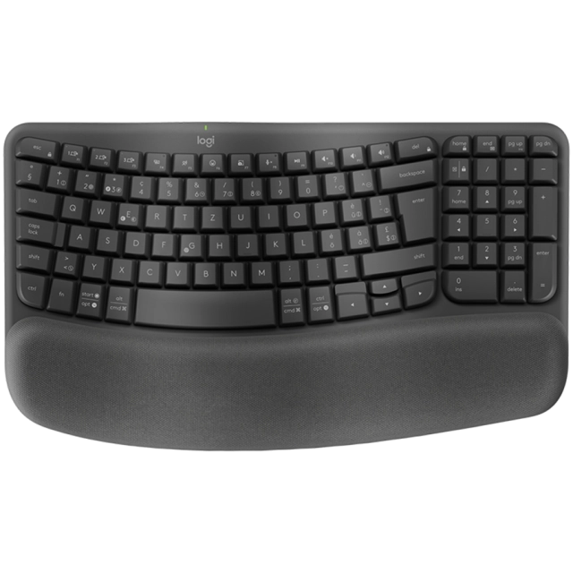 LOGITECH Wave Keys and Lift Combo - GRAPHITE - US INT'L - 2.4GHZ - INTNL-973
