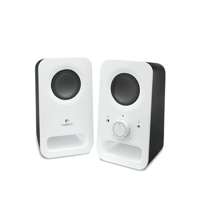 Logitech Z150 Multimedia Speakers, 2.0 System, White