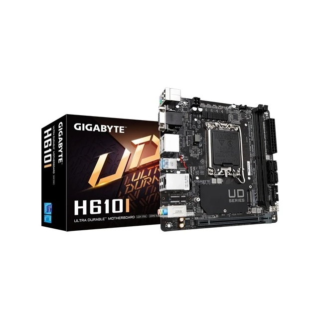 Matična ploča 1700 Gigabyte H610I  DDR5 2xDP/HDMI/VGA/M.2